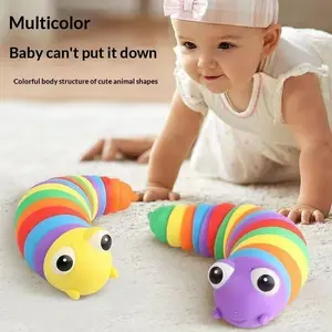 Stress Relief Puzzle Toy Tear-Resistant Colorful Snail Slime Bug, Fun Educational Stress Reliever, Perfect Gift for Kids and Adults, Stress Relief Fidgeting