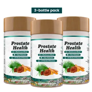 Natural Prostate Supplement for Men - Saw Palmetto Extract & Turmeric - Urinary Tract Health - 3rd party tested