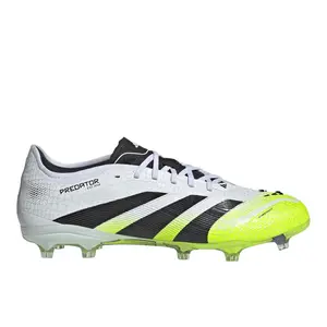adidas Mens Predator Pro Firm Ground Soccer Cleats  - White