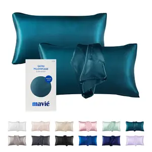 MAVIE Satin Pillowcase Set of 2 – Queen Size 20" x 30"