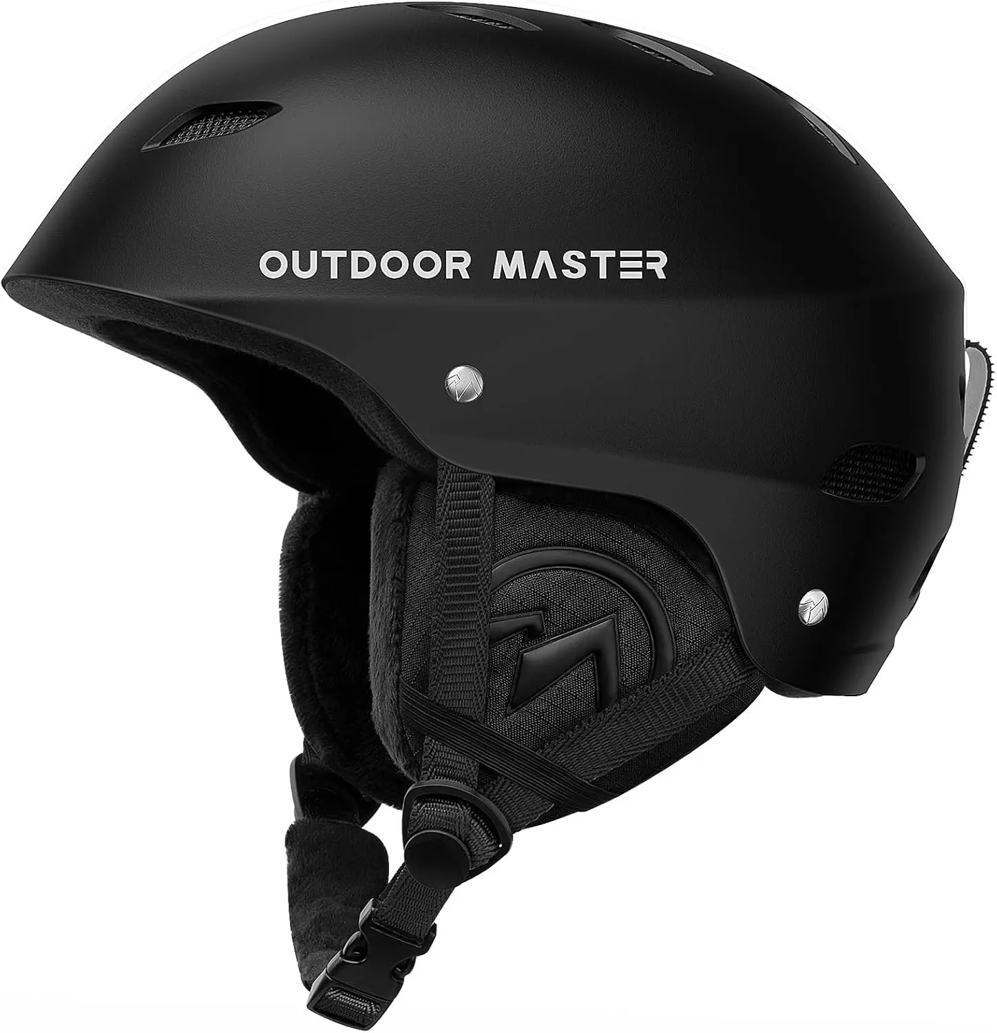 Outdoormaster Kelvin Ski Helmet - Snowboard Helmet for Men, Women & Youth | Adjustable Dial Fit Snow Helmet with ASTM Certified,14 Vents for Comfortable Skiing,Removable Ear Pads & Inner OutdoorMaster