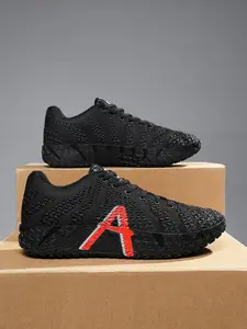 Unisex Basketball Shoes Kpu Combination High Elastic Shock Absorption Rubber Sole Suitable for All Seasons and Training