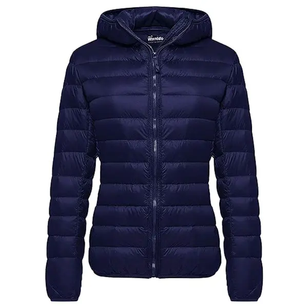 Women's Hooded Packable Ultra Light Weight Short Down Jacket Outdoor giftideas christmasgift