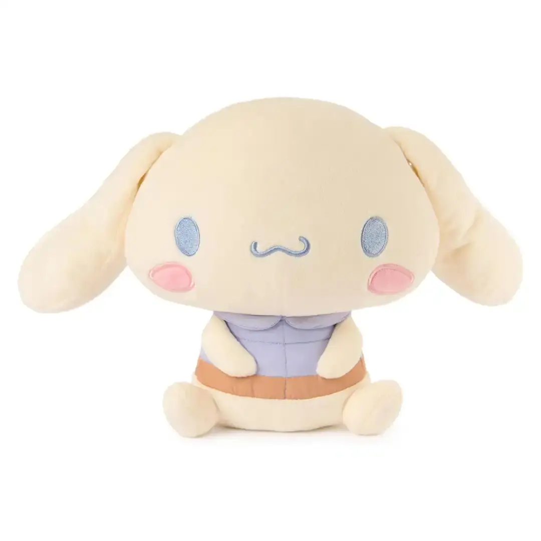 GUND Sanrio Hello Kitty and Friends 10-in Outdoor-Inspired Cinnamoroll Camping Plush Toy, Washable Surface, Cute Collectibles Plushies, 1+ Age Gift Ready Unisex Stuffed Toy for Kids