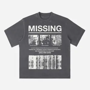 Blair Witch T-Shirt, Retro 1999 Missing Persons Graphic Tee, Unisex Fit for Horror Fans, Great Gift for Blair Witch Project & Cult Horror Movie Lovers