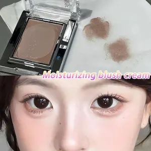 Herorange Cream Blush Balm for All Skin Tones, Hydrating Matte Finish, Brightens Complexion, Waterproof and Sweatproof, Essential Winter Makeup