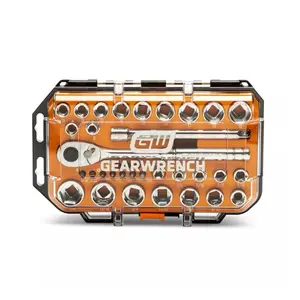 GEARWRENCH 35 pc. 3/8 Drive Mechanics Tool Set with Hardcase