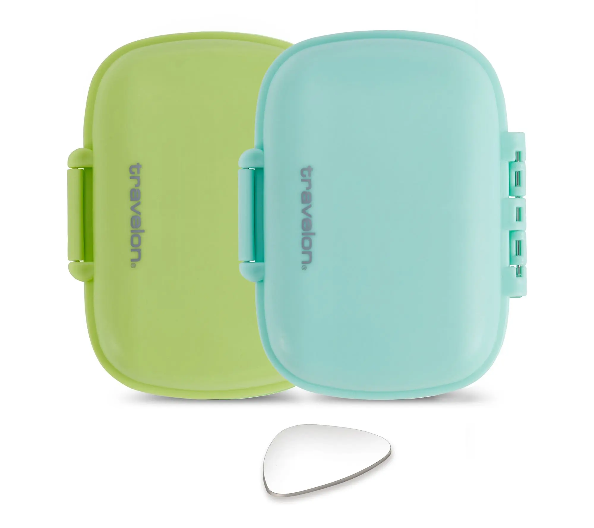 Travelon World Travel Essentials Set of 2 Pill Organizers