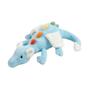 Soft Plush Dragon Toy Doll Stuffed Animal, Multicolor Blue Sky Matcha Dragons, Hugging Sofa Pillow Gift for Girlfriend Anniversary Birthday Festival