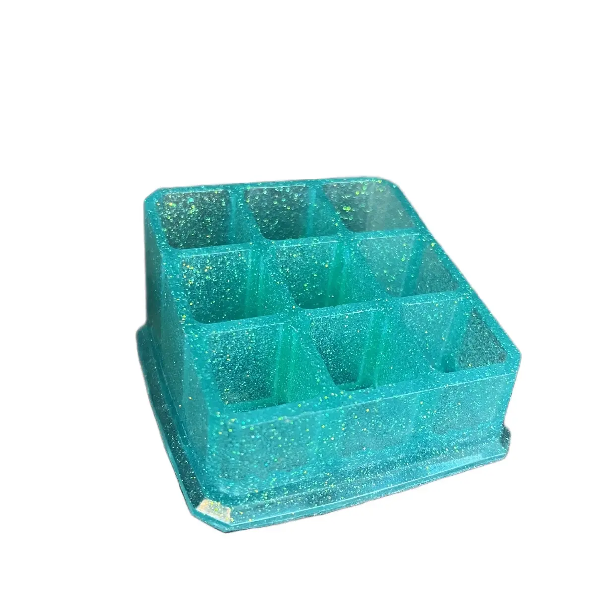 CUSTOMER CREATOR -Resin Handmade Lipstick, Pen, Marker, Toiletries Organizer Holder - Perfect for Organizing Your Beauty Essentials