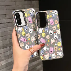 Cute Kpop Boy Group S-Stray K- Phone Case for Samsung for galaxy A56 A26 A36 A55 A35 A06 A16 A05 A14 A24 A34 A54 A15 A05S A25 A23 A33 A53 A73 A13 4G 5G Anti-Drop Frosted Back Cover Shockproof Protective Cover Custom Fit Covers