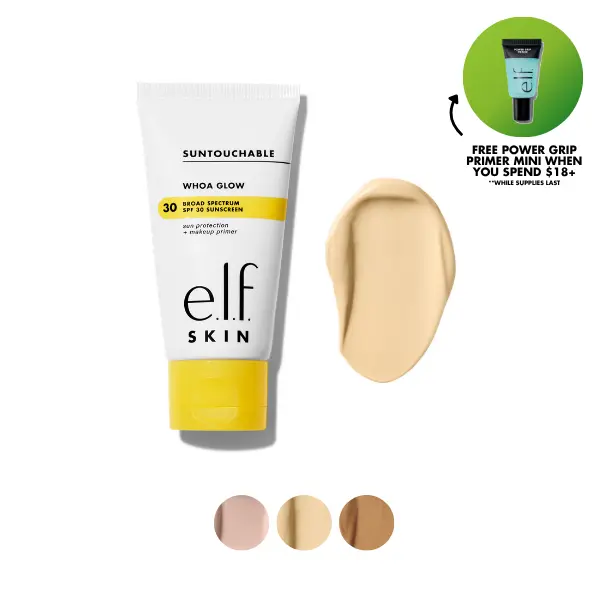e.l.f. Suntouchable Whoa Glow Sunscreen with SPF 30
