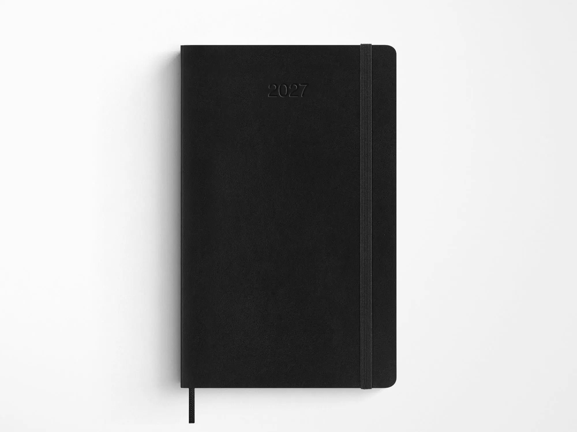 Moleskine 2027 Weekly Vertical Planner - Black Hardcover