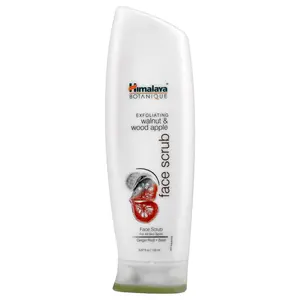 Himalaya Botanique, Exfoliating Walnut & Wood Apple Face Scrub, For All Skin Types, 5.07 fl oz (150 ml)