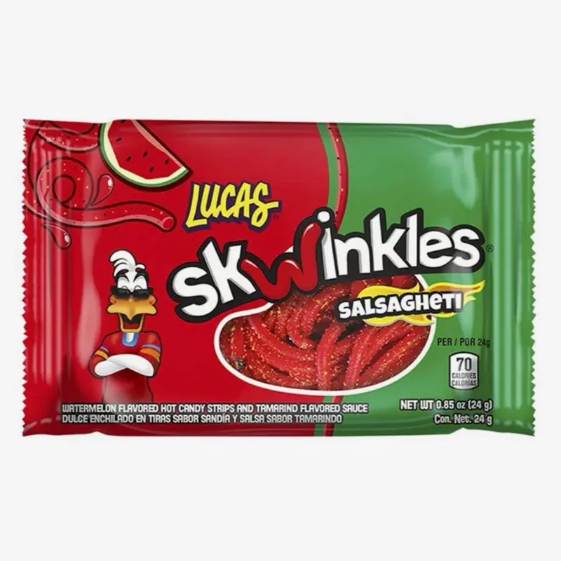 Lucas Skwinkles Salsagheti mexican gum
