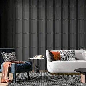 FLOLEOPA PVC Plastic 3D Wall Panels, waterproof and fire-resistant, dimensions 11.8x11.8 inches, thickness approximately 1 mm. Ideal for living rooms, bedrooms, hotels, offices, game rooms, and TV accent walls. Includes installation tape.