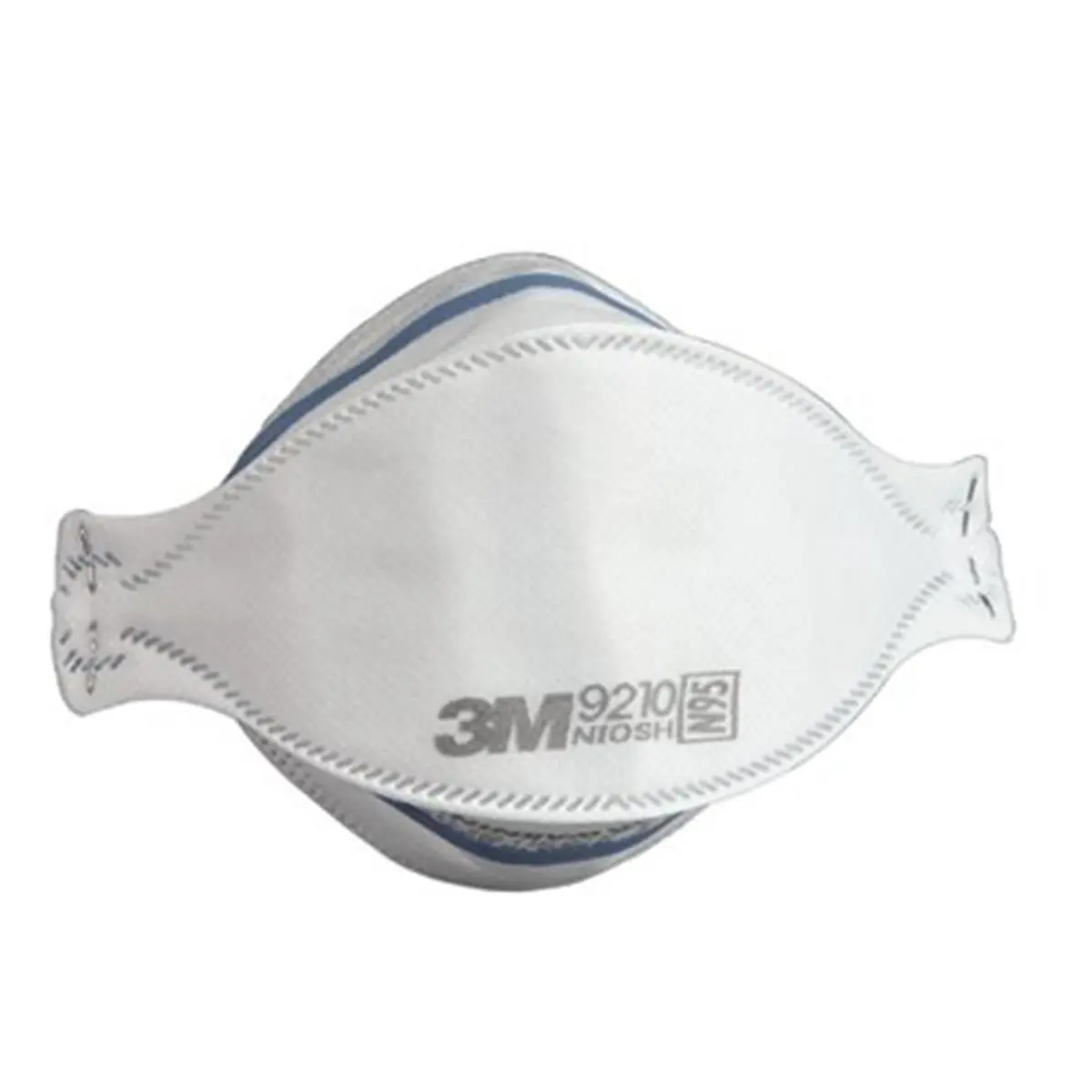 3M OH&ESD 142-9210 Particulate Respirator, 3-Panel Collapsible Flat-Fold Face Mask with Soft Webbing, Aerosol Dust Protection, Comfortable, Individual Pack, Conforms to Wide Face Sizes, 20-Pack