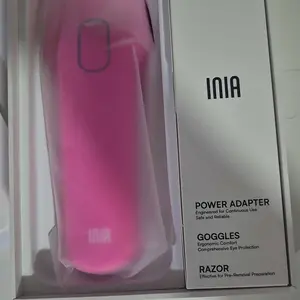Product Review of INIA HAUTE Pro Sapphire Ice-Cooling IPL Hair Removal Device – Painless, FDA Cleared, Full Body & Bikini Use, Long-Lasting Results for Women & Men, 2-Year Warranty – Stay Cool & Smooth, Best Valentine's Day Gift for Her from y**7