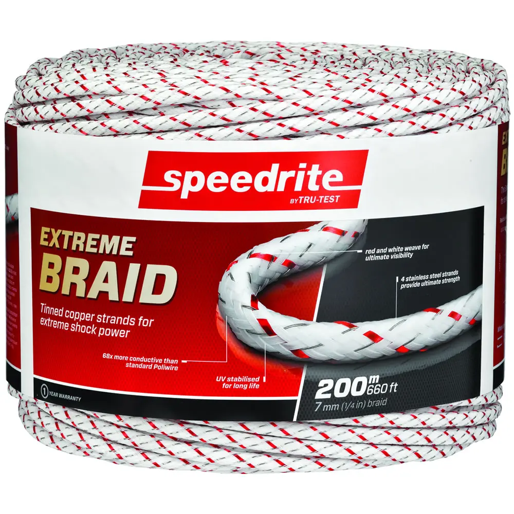 Speedrite 814540 660 ft. Extreme Braid Polyrope - White