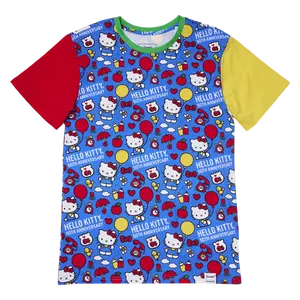 Hello Kitty 50th Anniversary All-Over Print Unisex Tee