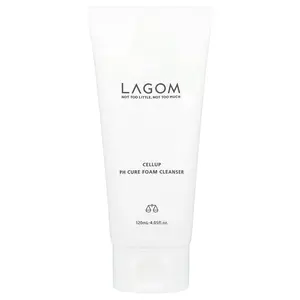 LAGOM Cellup pH Cure Foam Cleanser, 4.05 fl oz (120 ml)