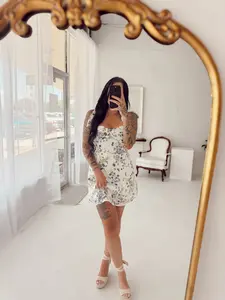 Floral Prairie Tie Dress