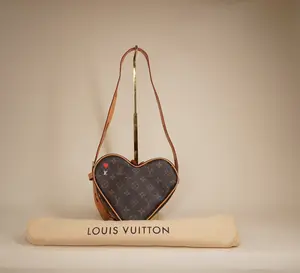 Pre-owned Louis Vuitton Canvas Shoulder Bags LV Monogram Game On Coeur Heart Shoulder Bag