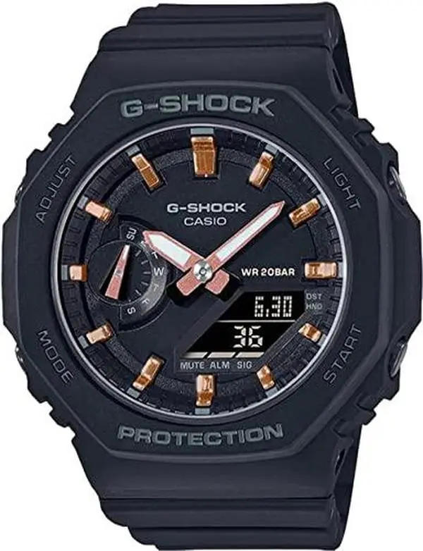 Casio G-Shock Analog/Digital Black Ladies Watch GMAS2100-1A Casio G-Shock Analog/Digital Black Ladies Watch GMAS2100-1A