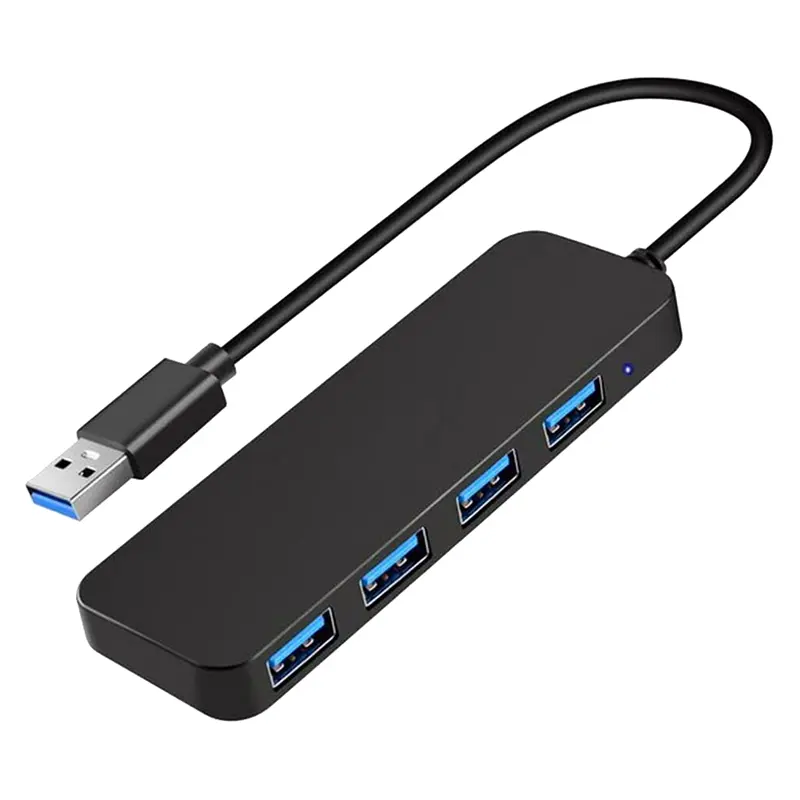 4-Port USB 3.0 Hub Splitter Extender, Portable USB Port Expander for Sports & Outdoor Fitness Agility Training Equipment, Laptop, Flash Drive, Camera, Keyboard, Mouse, Printer