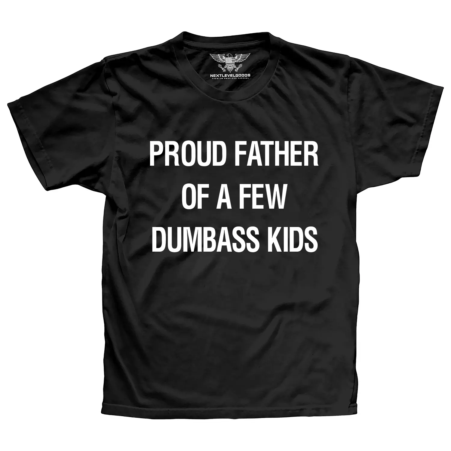 Proud Father Of A Few Dumbass Kids Premium T-shirt