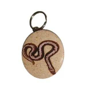 anery stripe kenyan sand boa 2.25 Inch split ring