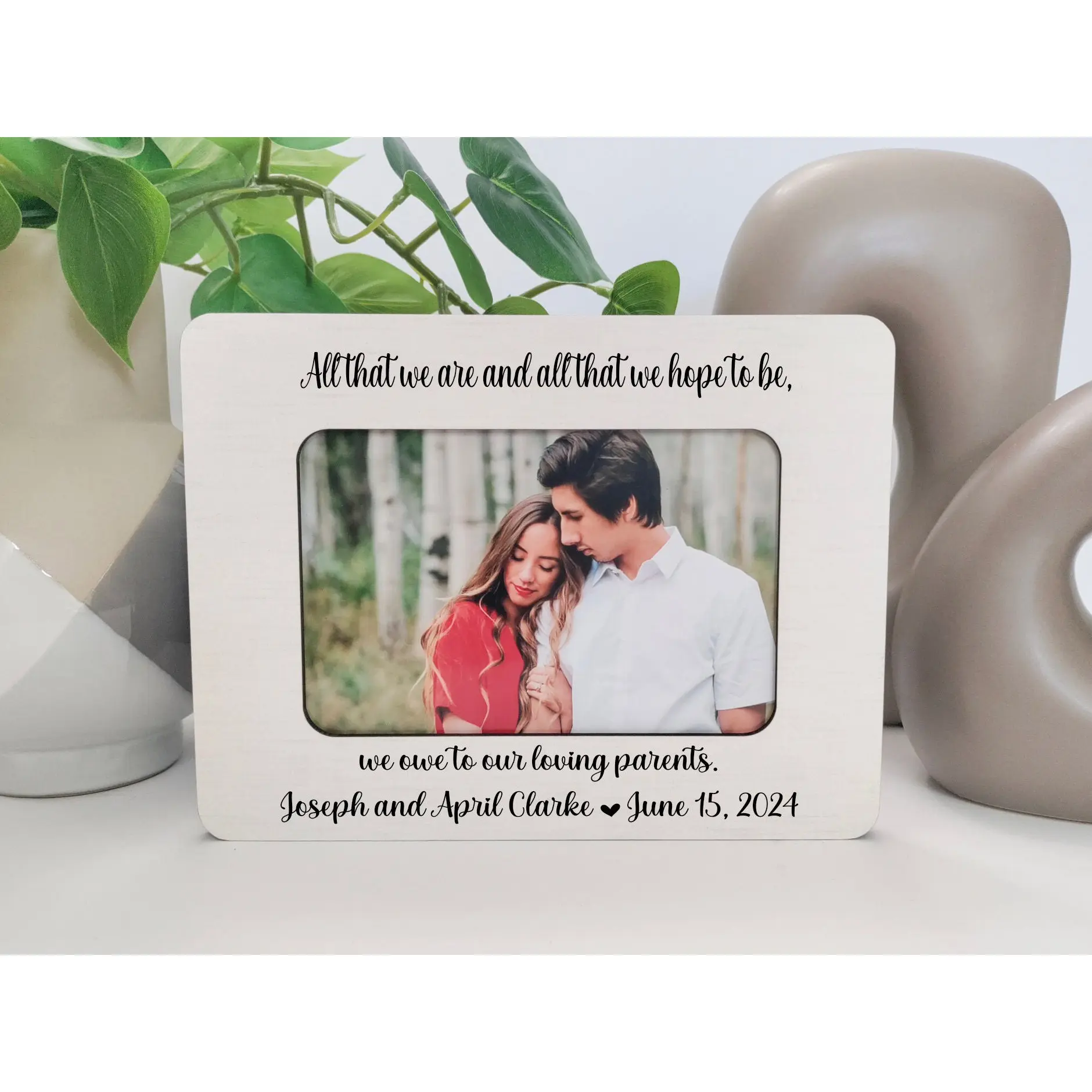 Wedding Gift For Parents Parents Of The Groom Gift Parents Of The Bride Gift Wedding Gift For Dad Wedding Gift for Mom Wedding frame
