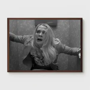 Whitee Chickss Movie Poster: Funny Bathroom Wall Art