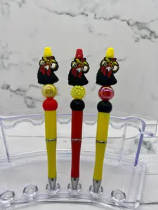 Nerdy Chicken - Beaded Ballpoint Pen