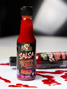 SALSA - Azu-Mecha Furia BOLD - Spice & Spicy - Sr. Michelado - Bottle SALSA Bold Flavor