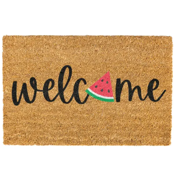 Summer doormat, Welcome Mat, Watermelon Decor, Summer time decor