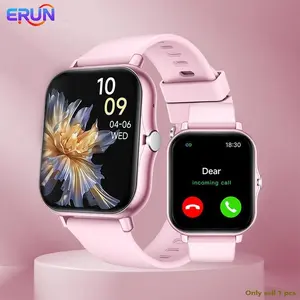 Erun Multifunctional Smartwatch, Fashion Design Digital Watch, Support Multiple Sports Modes, Fitness Tracker for Men and Women, Android, Sports Tracking Wristwatch, Wearable