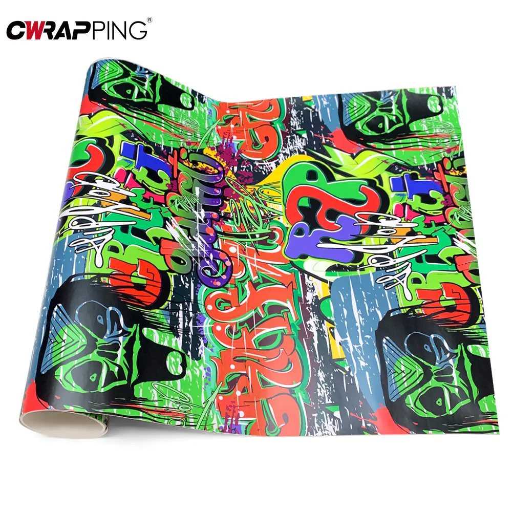Graffiti Film Motorcycle Stickers for Car Wrap Foil Car Adhesive Vinyl Vehicle Decoration Waterproof Paint Accessories Auto Tint