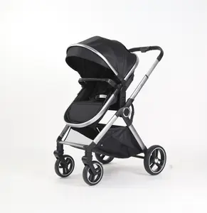 2 in 1 Baby Stroller, Convertible Bassinet Pushchair for Infants and Newborns 0-36 Months
