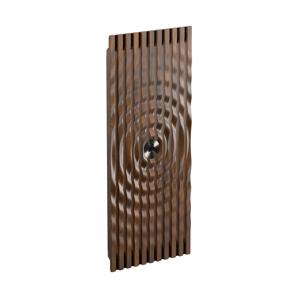 FRAME 4000 Series ELITE WOOD Front Panel - Black/Walnut
