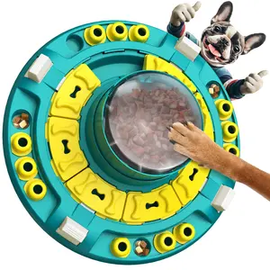 KADTC 4 Levels of Step-by-Step Challenge, U.S. Brand & Design,Extra-Large Size Beginner To Advanced Dog Puzzle Toy For Smart Dogs Treat Puzzles Puppy Food Slow Feeder Mental Stimulation Enrichment Toy