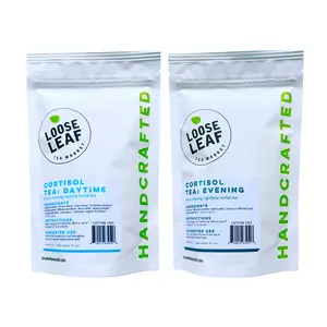 The Cortisol Tea Bundle, Two Caffeine-Free Loose Leaf Teas To Support Stress Relief
