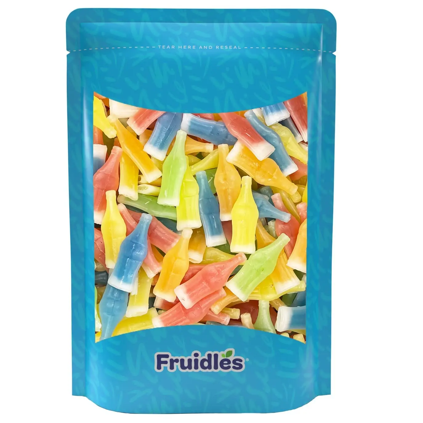 Original Wax Bottles Candy Drinks, Half Pound Liquid Filled Mini Drinks, Party Favorite Treats (Half Pound)