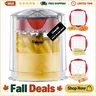 Geedel BPA-Free ABS Plastic Kitchen Multi-Tool - 420-Grade Stainless Steel 3-Blade Vegetable Dicer, French Fry Cutter, Fruit Corer for Home Cooking (Cuts Cucumbers, Zucchinis, Carrots in 1 Second)