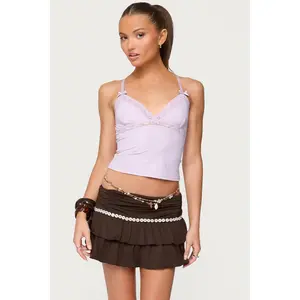 Fran Lacey V Neck Tank Top