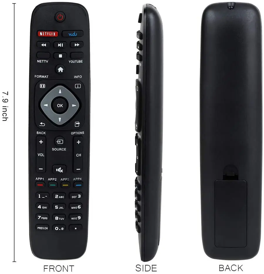 New Remote Control For All Philips LCD LED Smart TV
