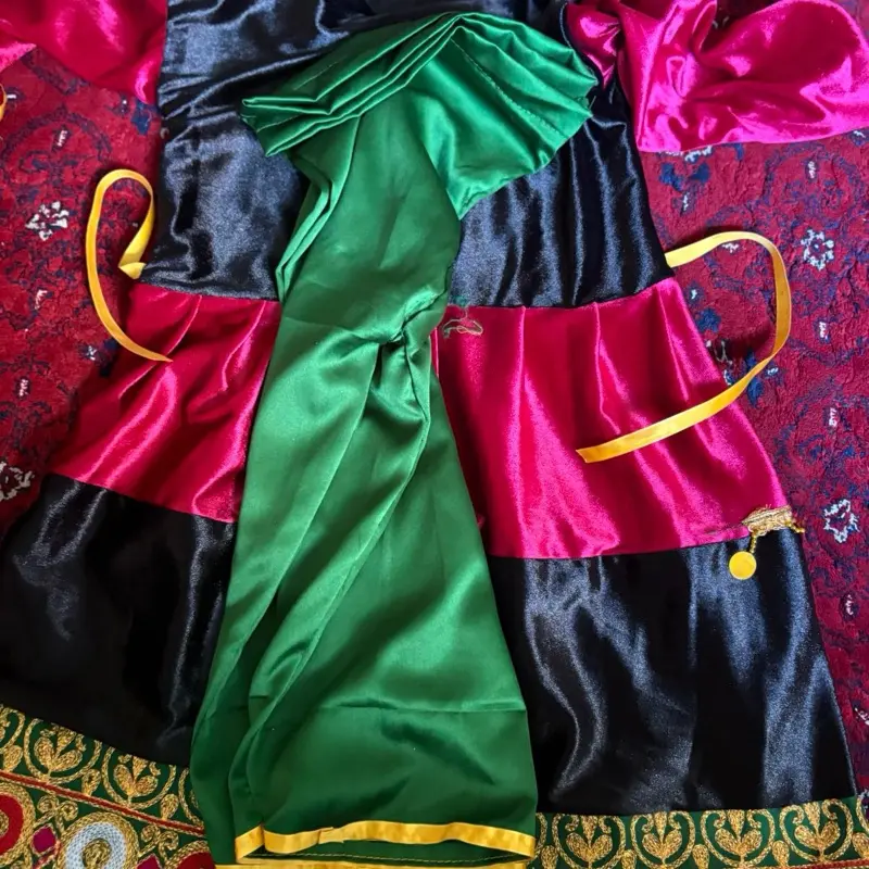 Kids Organic Collection 3-Piece Black Short Dress, Polyester Fabric, Stylish Comfortable Wedding Guest Dress