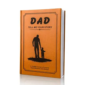 Dad I Want to Hear Your Story — Dad’s Life Story Journal, Perfect Gift for Dad, Grandpa, Husband, or Stepdad From Daughter or Son