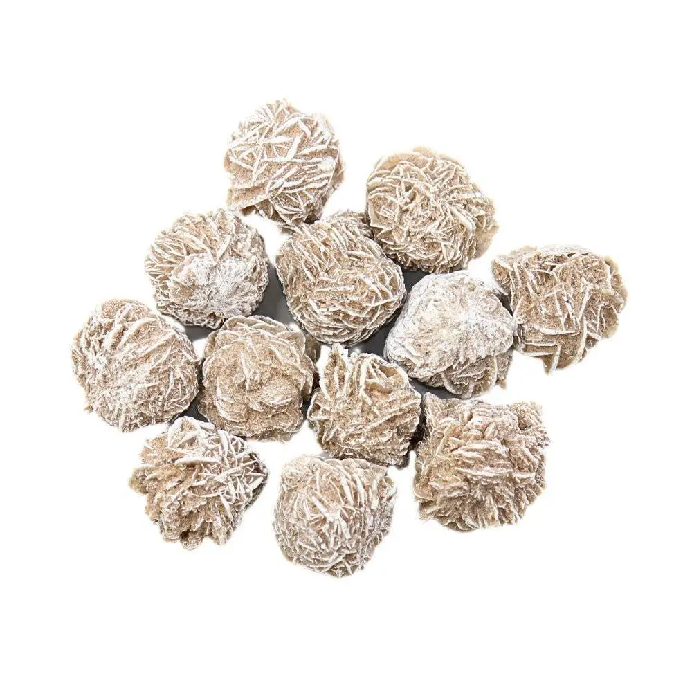 Desert Rose Mexican Crystal Decorative Stone, Fair Trade Raw Form 1-Piece Home Decor Fengshui Ornament, One-Piece