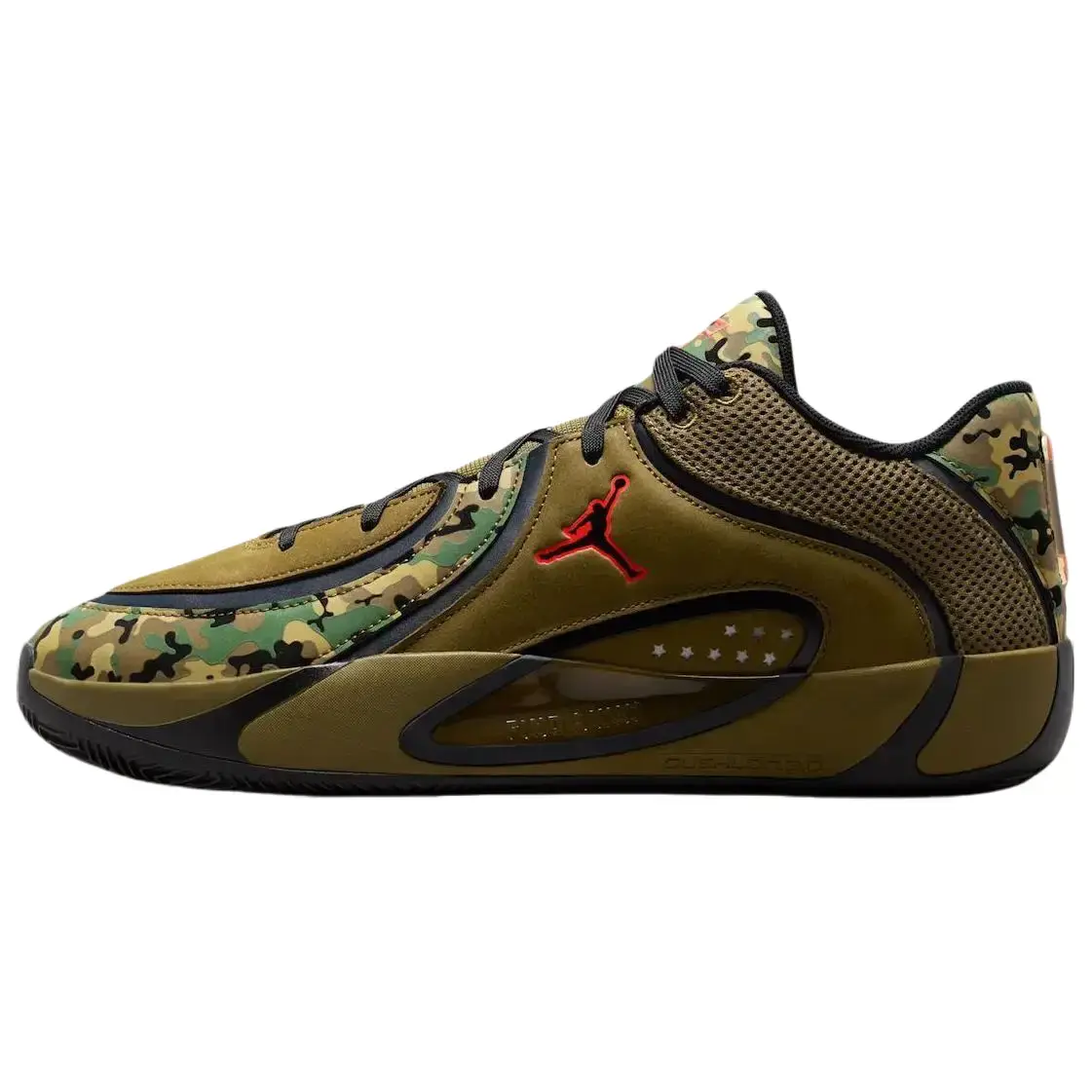 NIKE Air Jordan Tatum 4 'First Ring' Men's Performance Sneakers - Lightweight Rubber Construction, Court-Ready Stability, Everyday Athletic Style, Energy Return Responsive Cushion, Men's Shoes, Active Cushion Sneakers